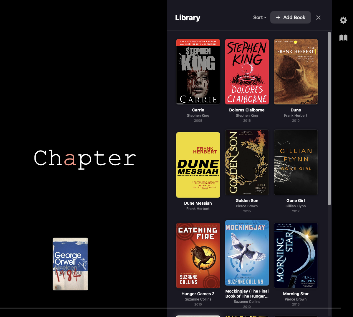 Easy RSVP Book Reader for macOS