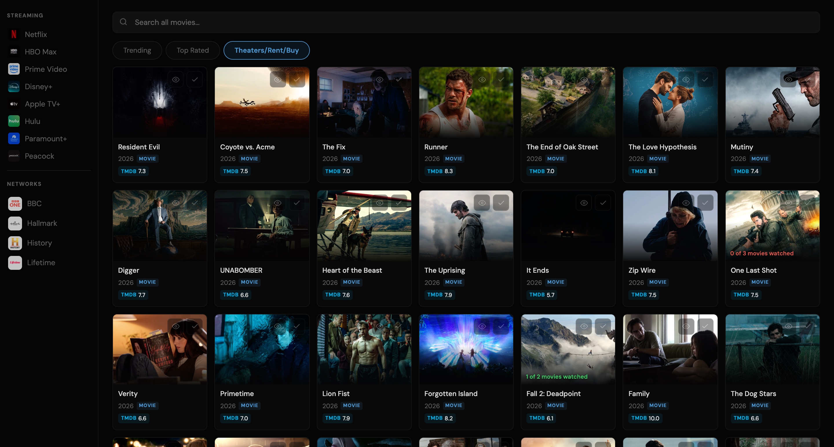 Theaters/Rent/Buy